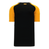 Athletic Knit V-Neck Baseball Jersey with Contrasting Shoulders (BA1375)